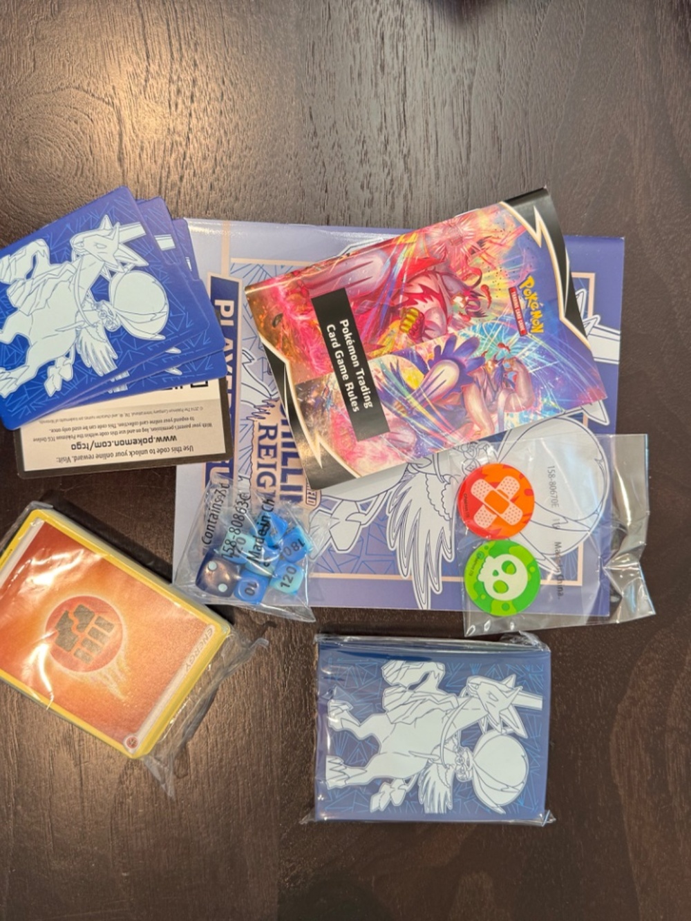 Pokémon TCG ETB Accessories Lot 🔥 Ascended Heroes + Chilling Reign + Eevee Stor - Picture 6 of 8